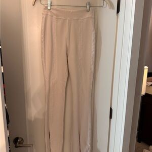 ALO Yoga Cream Flare Pants